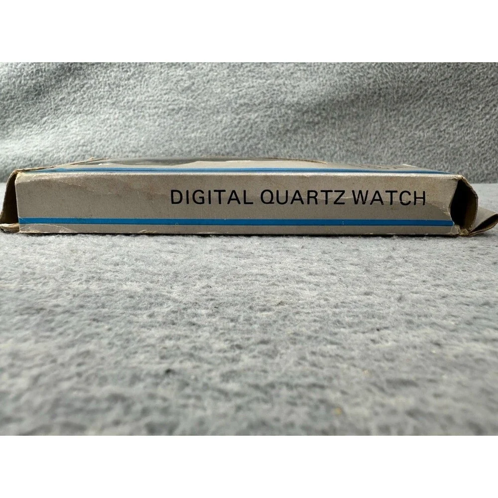 CATERPILLAR DIESEL POWER Digital Quartz Silver Tone StrecthBand Watch